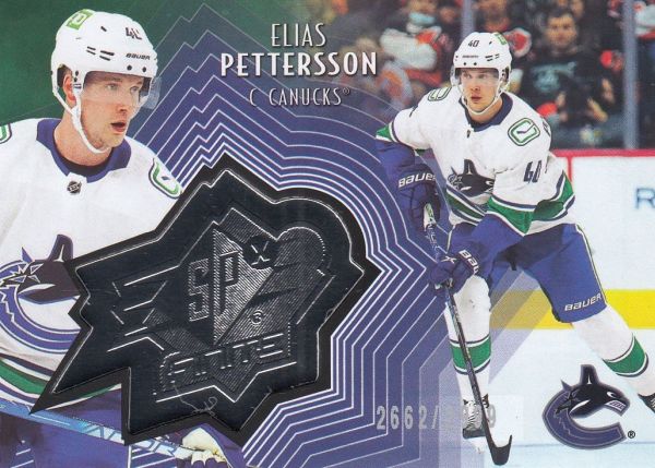 insert karta ELIAS PETTERSSON 21-22 Extended SPx Finite /2999